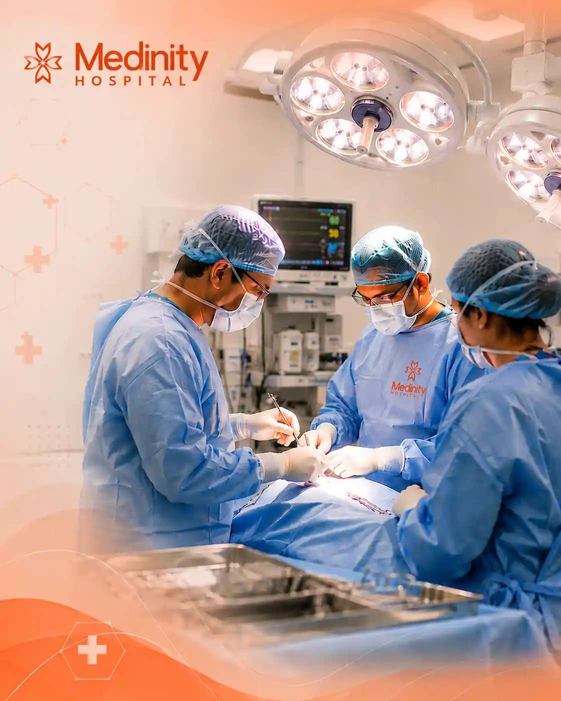 Advanced surgical services at Medinity Hospital Lucknow